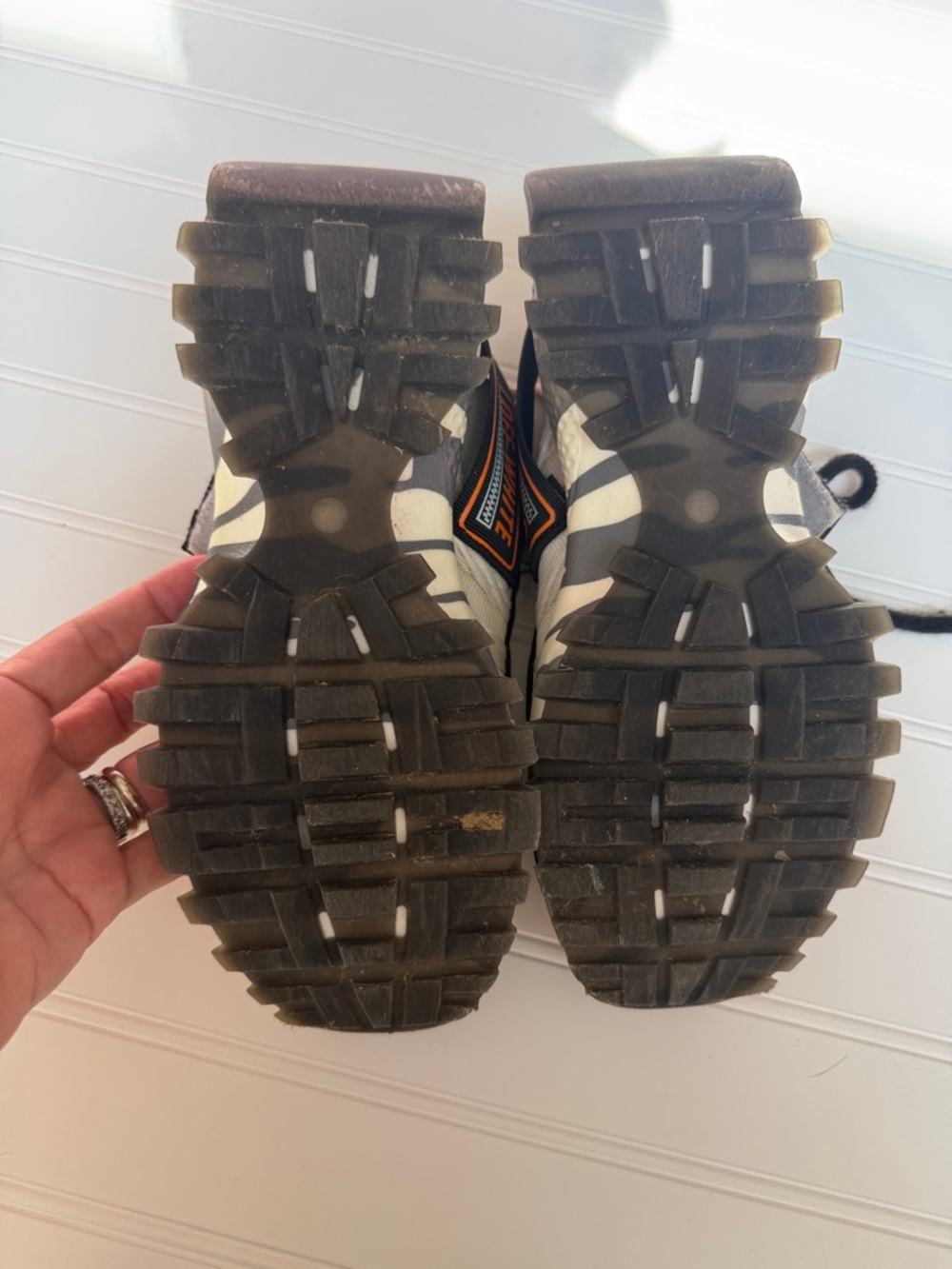 Off-White Inspired Chunky Streetwear Sneakers by Ayuje | Size 37 (US 6.5–7) - Picture 8 of 10
